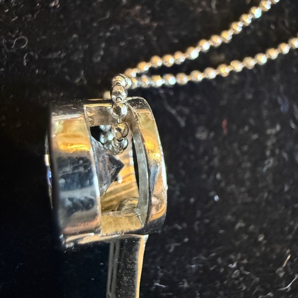 Silver Drop Station Necklace - Women Jewelry - Picture 9 of 15